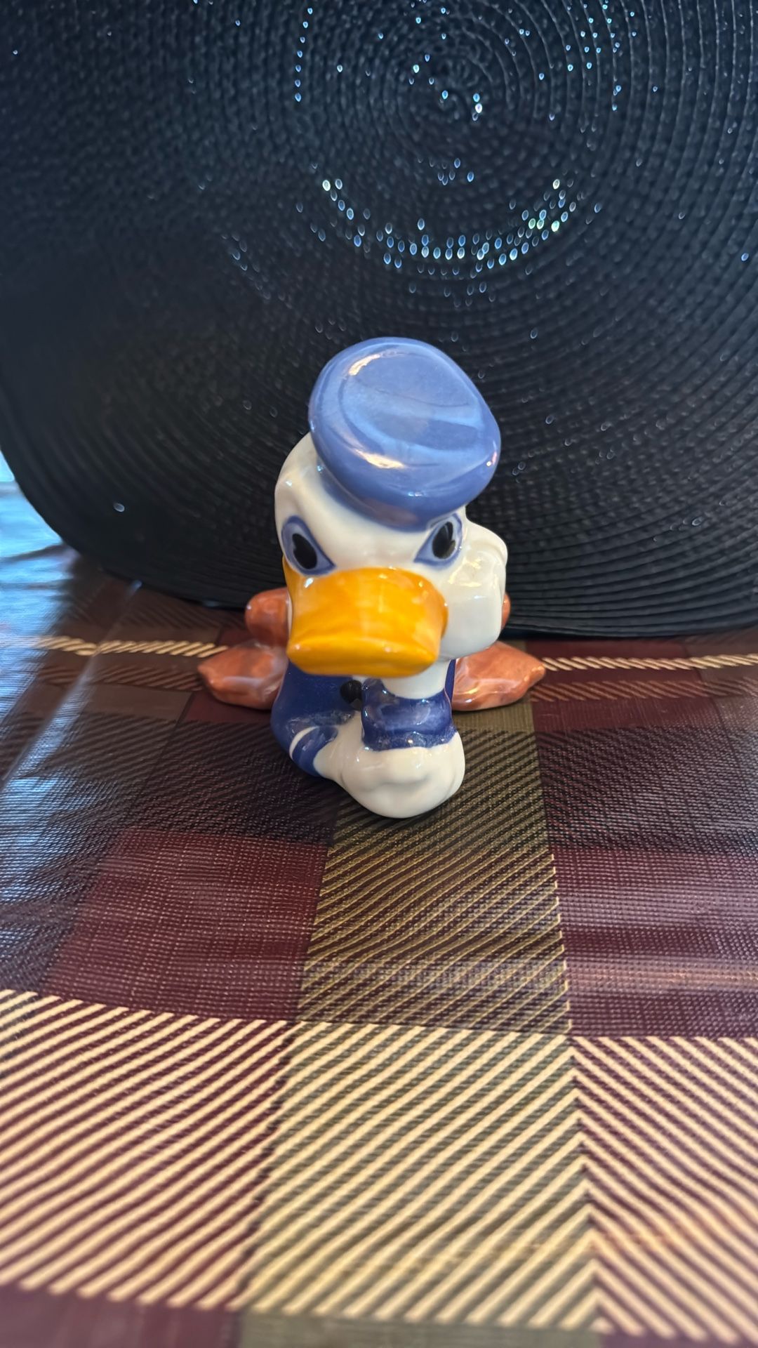 Vintage Brayton Laguna Pottery Donald Duck Figure Figurine Disney