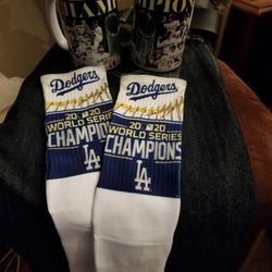 Customized Dodgers Socks Coffee Cups