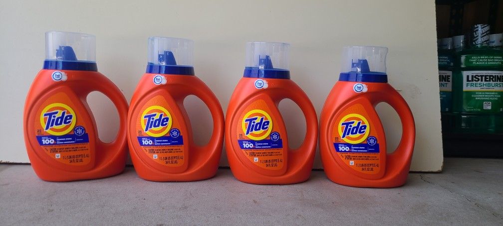 Tide Laundry Detergents 37fl Oz