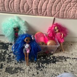 Dolls With Clothes And Stuff Like Hair Brushes Boots