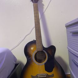 Fender FA-135CE Concert Acoustic-Electric Guitar Sunburst