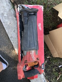 Milwaukee m18 sawzall reciprocating saw used p-20