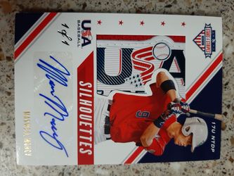 Maxwell Muncy 2020 Stars and Stripes Sweet USA patch 1 of1