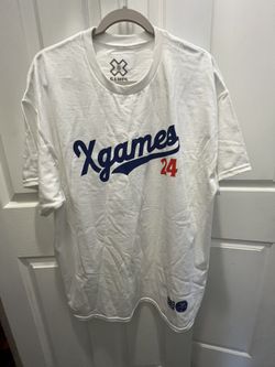 2024 X Games White Ventura Jersey Like T Shirt
