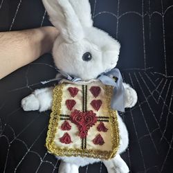 Leg Avenue Alice In Wonderland White Rabbit Plushie Purse for
