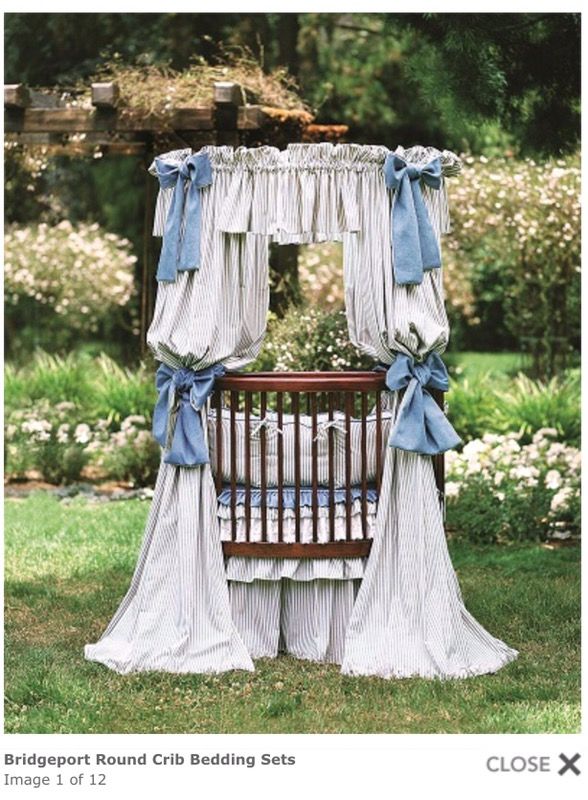 Bridgeport Round Crib Bedding Set For Sale In Riverview Fl Offerup