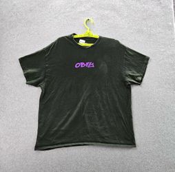 OBEY International Green/Purple Graphic Logo T-Shirt Mens size Medium
