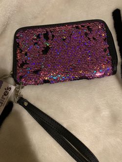 Purple wallet