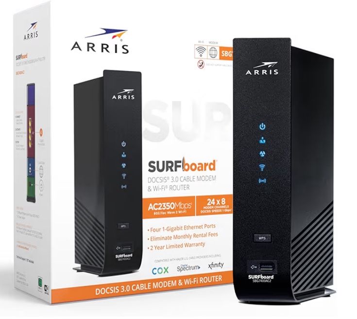 Modem/Router Combo 800mbps Max Speed