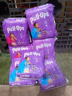 Pull Ups (Huggies) diapers for 2T and 3T