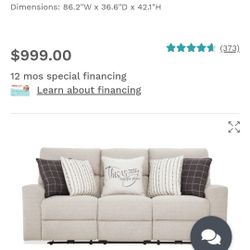 3 Seater Reclines 2 Couch