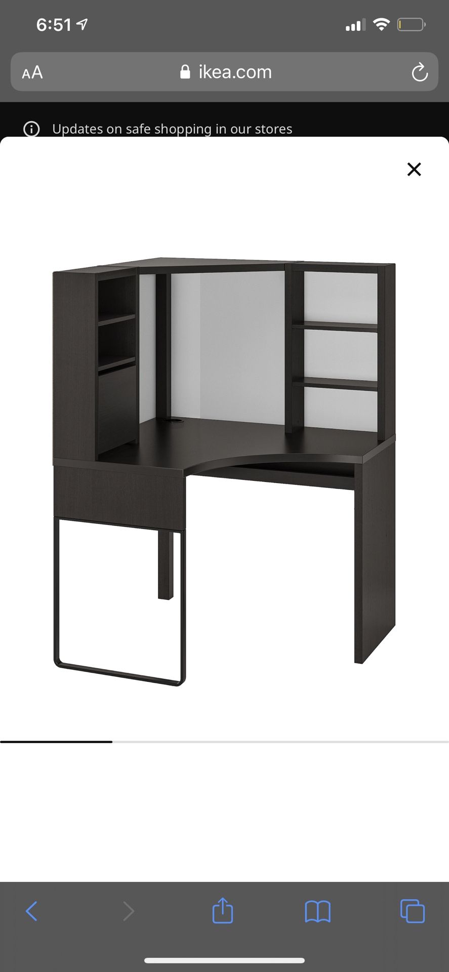 IKEA Corner Desk