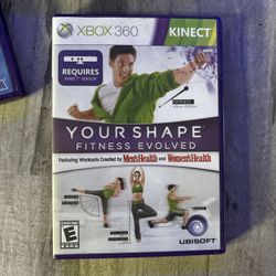 Xbox 360 Kinect Your Shape Fitness Evolved 