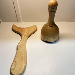 Therapy Wood Therapy Tools, Maderoterapia cup, Swedish cup 2 pieces 