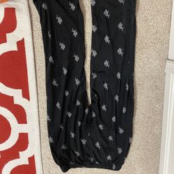 Black Polo Pajama Pants 