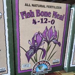 Down To Earth Fish Bone Meal (4-12-0) 5lb
