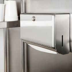 Multifold Surface-Mounted Paper Towel Dispenser
