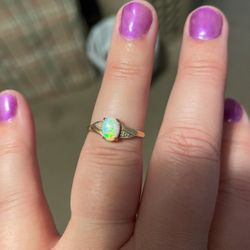 Opal ring
