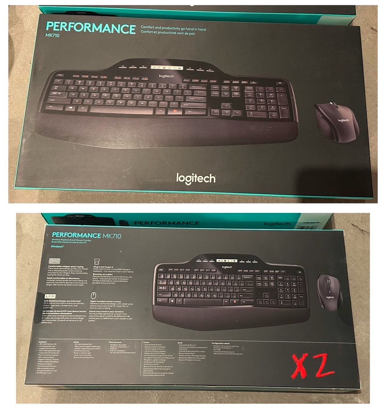 Logitech Performance MK710 Keyboard and Mouse