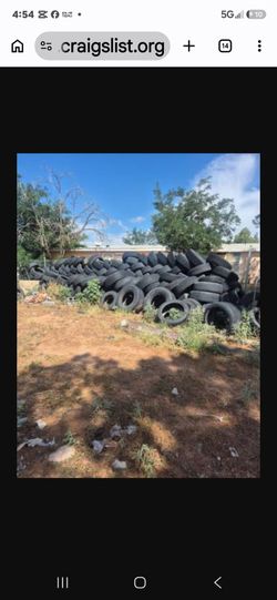 Large Lot of Used Tires