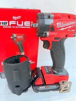 Protective Boot for M18 Fuel 1/2 3/8 in Compact Impact Wrench 2854-20 Protective Boot Compatible with Milwaukee M18 2854-20 2855-20 2855P-20 Protectiv