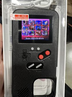 iPhone 13 Pro Max Game boy Case With Working Games