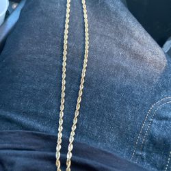 10k Gold Rope Chain 