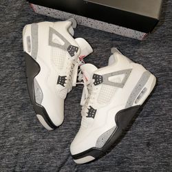 Air Jordan 4 White Cement 10.5M