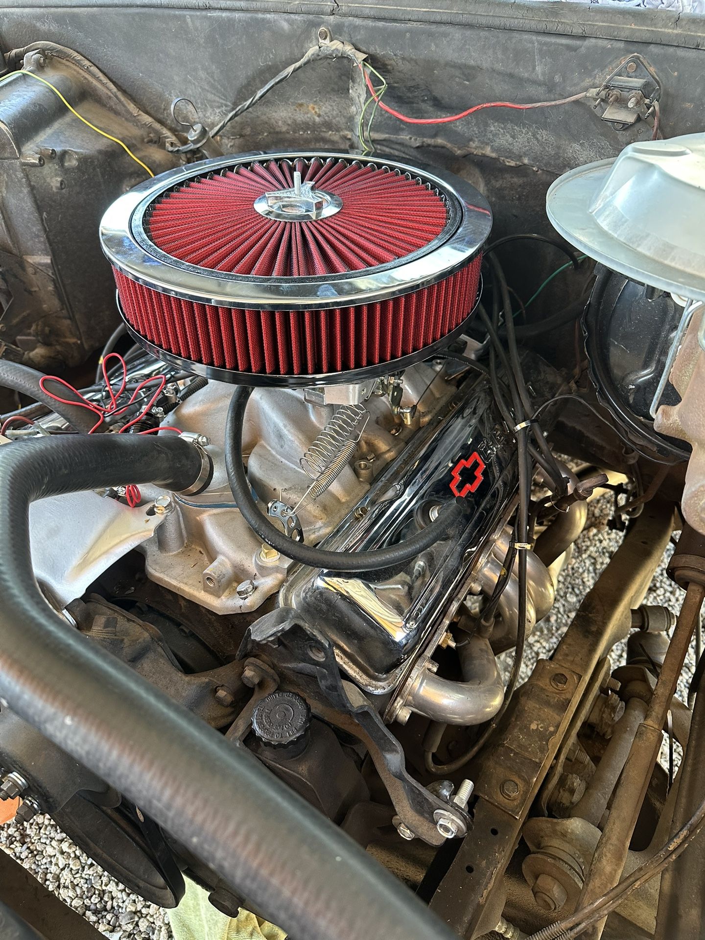 14 Inch Carb Air Cleaner Carburetor Filter Chevy 350 Sbc