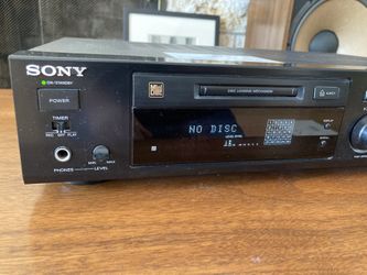 Sony MDS-302 Minidisc Deck with Remote & Manual 