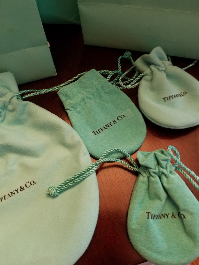 Tiffany&Co bags and pouches