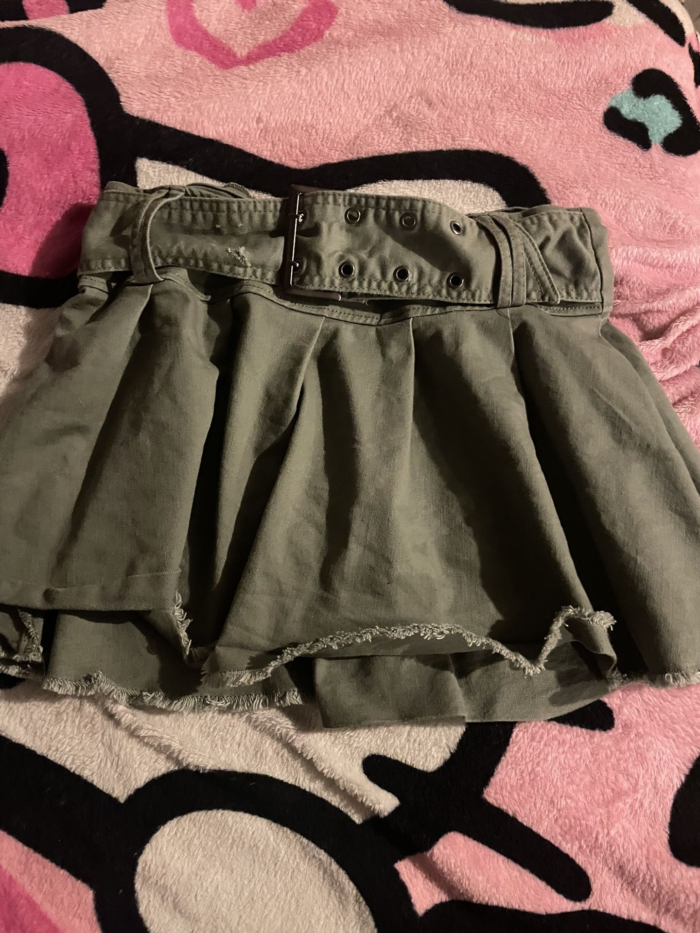 green Skirt
