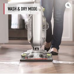 Hoover FloorMate Deluxe Corded Hard Floor Cleaner, for Hardwood, Vinyl, Ceramic Tile, Laminate, and Marble, Dual Tank, Dry Mode, FH40160