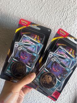 Pokemon pitch black gengar cosmo holo blister