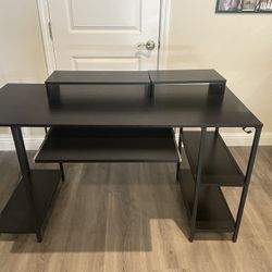 Black Computer Desk 
