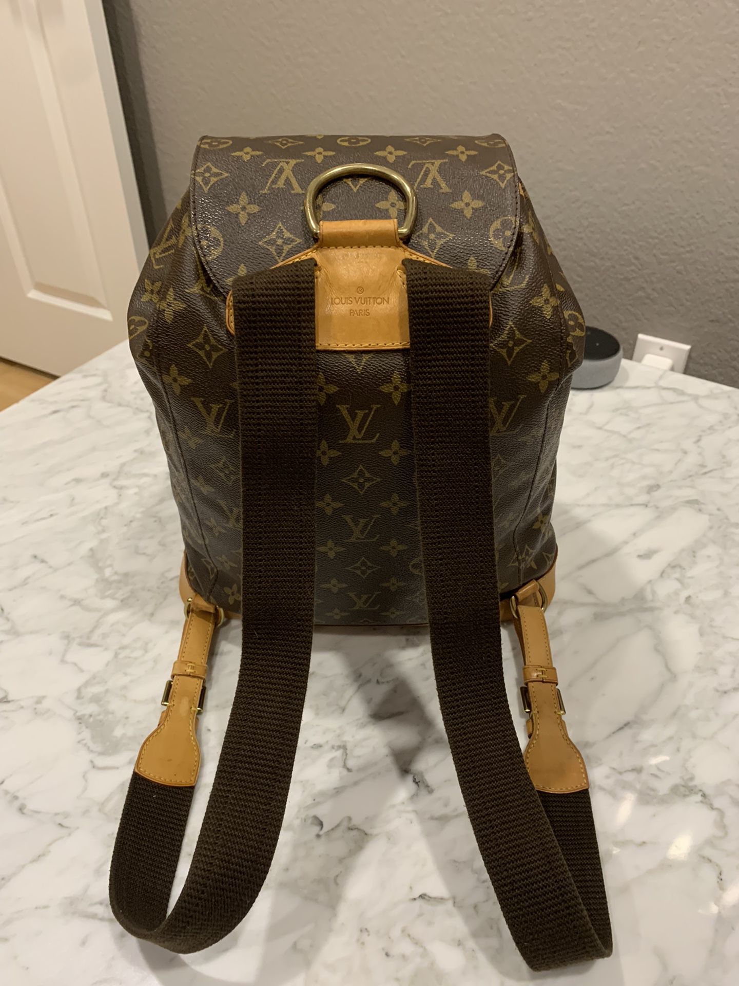 L Montsouris Backpack Washed Denim Blue autres Toiles Monogram for Sale in  Irvine, CA - OfferUp