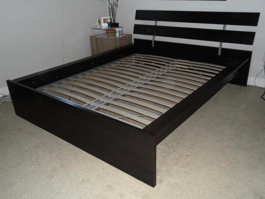 Ikea FULL size hopen bed frame and FREE Mattress - Can Deliver