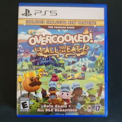 Overcooked! All You Can Eat (PlayStation 5, PS5) Remastered Both Games + All DLC