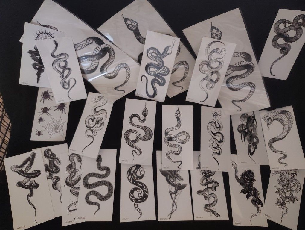 Lot Of Temp Tattoos