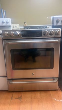 Slide in ge cafe stove