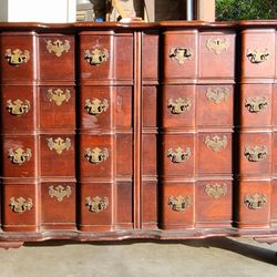 Permacraft 8 Drawer Antique Dresser