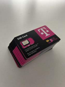 T-Mobile SIM cards (5G)