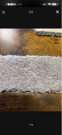 New Thick Grey Carpet