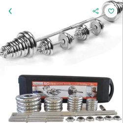 Adjustable Dummbells Set 70 LB