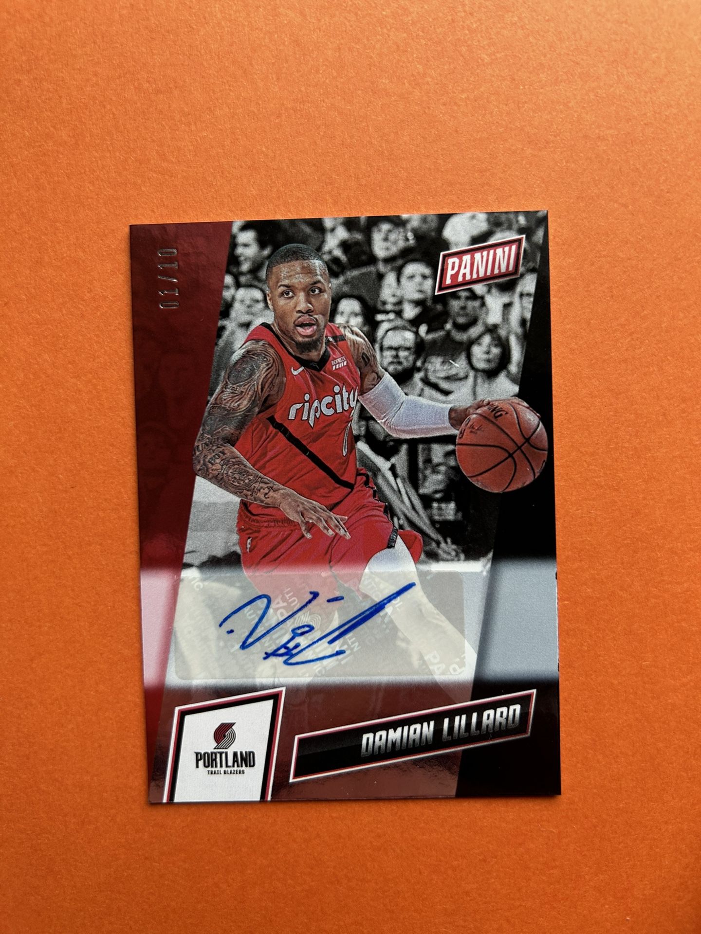 2019 Damian Lillard Auto /10