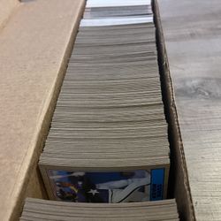 Cardboard Box Filled With Late 70s And 80s Baseball Cards