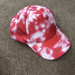 Gertex Pink Tie Dye Baseball Cap Hat Women’s One Size New