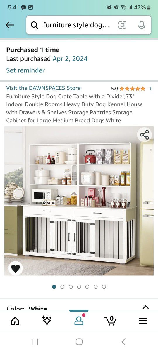 Two Dog Kennel And Shelf