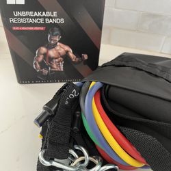 Unbreakable Resistance Bands (Brand New In Box )