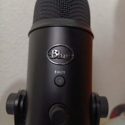 Professional Logitech Blue Plug And Play Microphone 